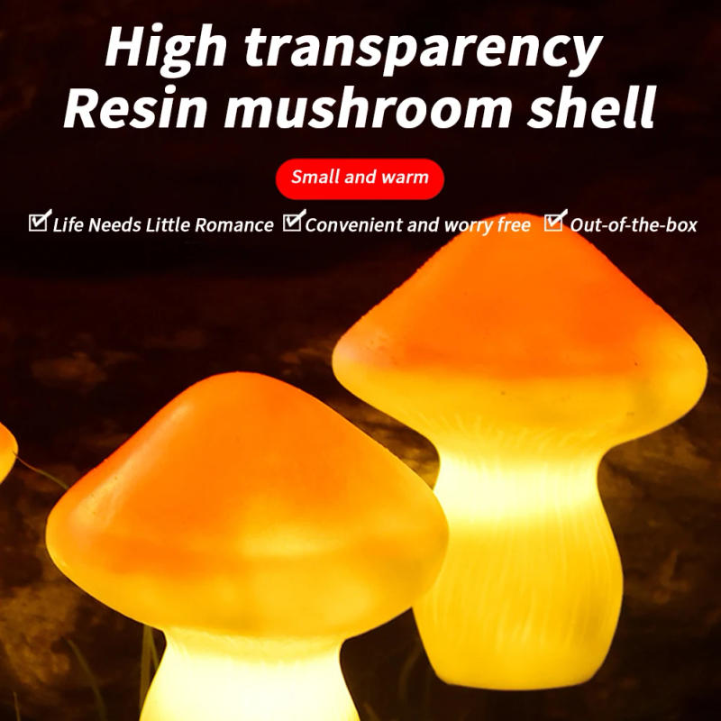 Description Picture 3 of itemSolar Lights String Mushroom Lawn Lamps Fairy Lights Outdoor For Garden Patio Terrace Path Landscape Decoration LED Solar Lamps