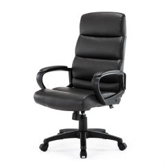 Kanbani Household Leather Boss Chair Office Conference Swivel Ergonomic Chair Free Shipping