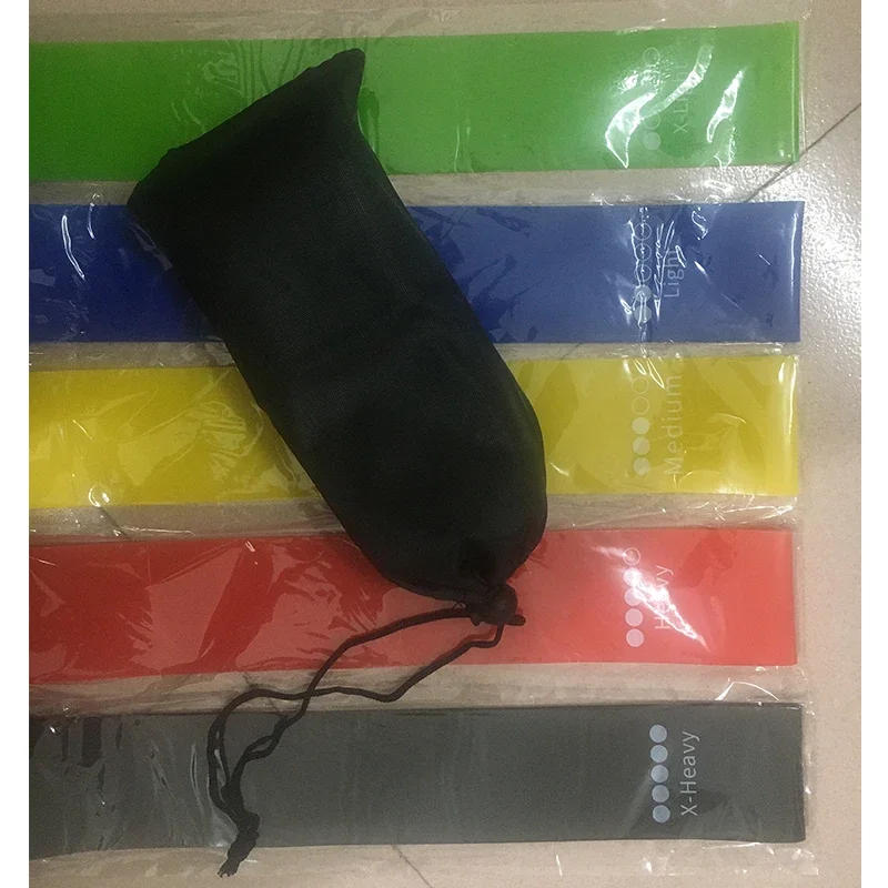 Description Picture 2 of itemTPE Resistance Bands Fitness Set Rubber Loop Bands Strength Training Workout Expander Yoga Gym Equipment Elastic Rubber Loop