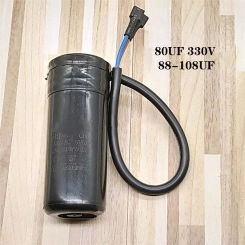 1PC Refrigerator Freezer Compressor 117U6002 117U6005 117U6010 117U6011 Heavy Hammer Starter Capacitor 80UF 330V 88-108UF