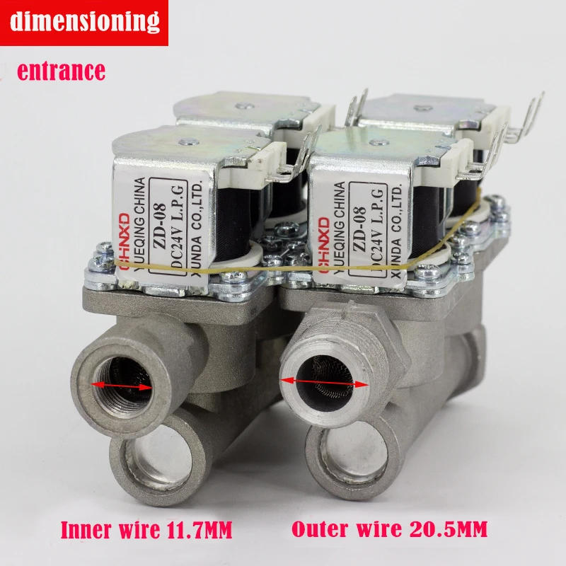 Description Picture 4 of itemNew gas oven oven solenoid valve Oven outer wire solenoid valve assembly Gas oven accessories