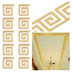 10Pcs Acrylic Mirror Sticker Adhesive Wall Decor Sticker Mirror Wall Art Home DIY Decoration Mirror Wall Stickers Home Decor
