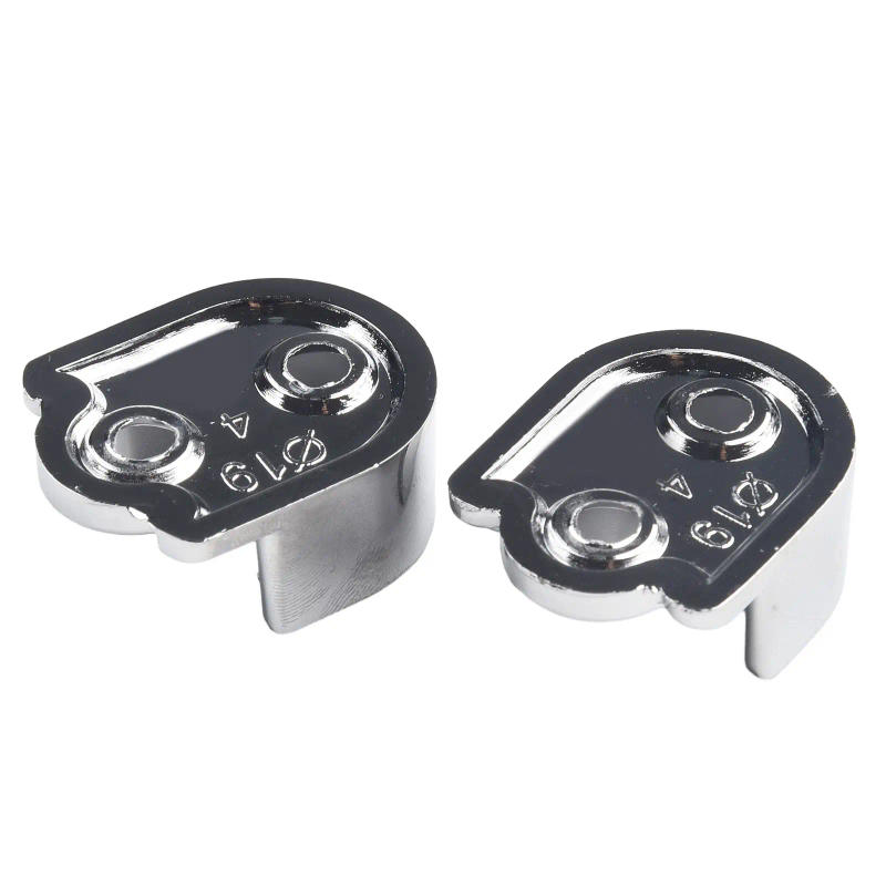 Description Picture 4 of itemSecure Wardrobe Support, 2Pcs Wardrobe Rail Hanger Rod Socket Support Tube Round End Bracket Holder, Easy Installation