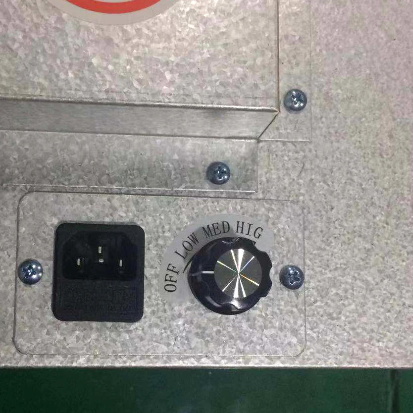 Description Picture 6 of itemBest Price China High Quality 4*4 Feet Fan Filter Unit Ffu 2000 Cubic Meter Per Hour Air Volume With 2 Air Fan H13 H14 U15 HEPA