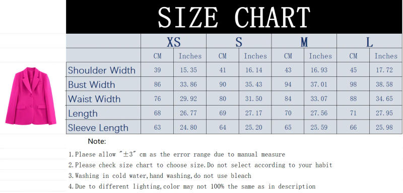 Description Picture 2 of itemPB&ZA2025Women's slim fit long sleeved suit jacket flared pants set