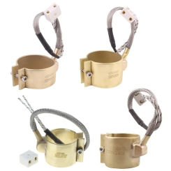 W8KC 40X40/42X40/50X30/50X40mm Electric Copper-Barrel Brass Band Heater for Extruder