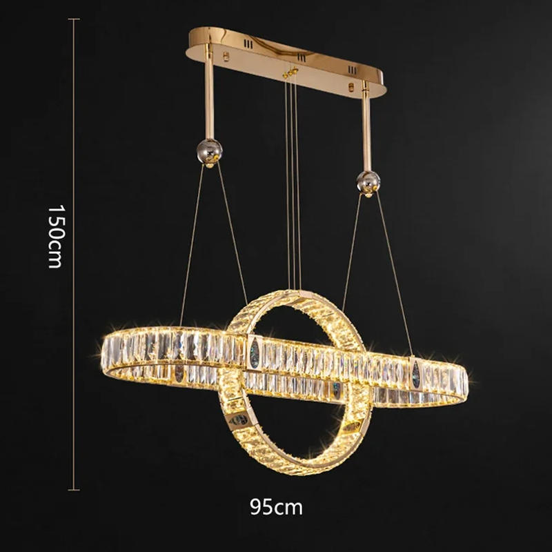 Description Picture 4 of itemhome decorationPendant lights, luxury crystal living room chandelier, bedroom Pendant lamp, ceiling light, indoor lighting