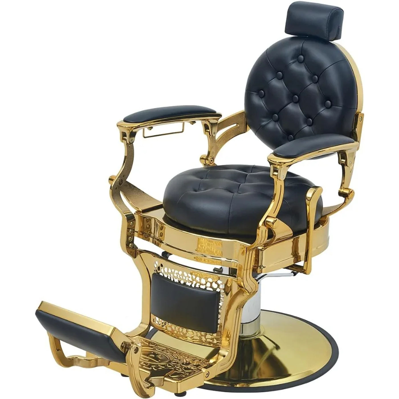 Description Picture 2 of itemVintage Barber Chair for Barbershop Professional Barber Chairs for Beauty Salon Esthetician Stool Salon Equipment Furniture Nail