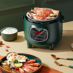 Mini Electric Pressure Cooker Small Capacity Intelligent Electric Pressure Cooker Multi-Functional Integrated Automatic