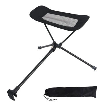 Outdoor Folding Chair Footstool Portable Recliner Lazy Foot Drag Telescopic Extension Leg Stool Moon Chair Kit