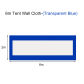 6m Transparent Blue