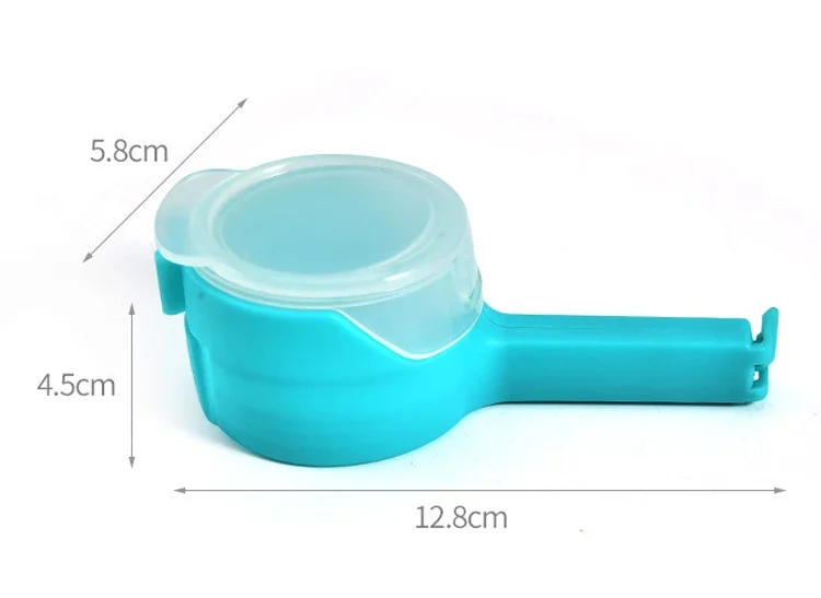 Description Picture 2 of itemSnack Sealing Clip Fresh Keeping Sealer Clamp Plastic Food Saver Travel Kitchen Gadgets Seal Pour Food Storage Bag Cap Clip