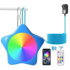 25W 35W RGB Underwater Lights Swimming Pool Light 20W Mobile APP Control No Punching Install Pool Party Decoration Fountain Lamp