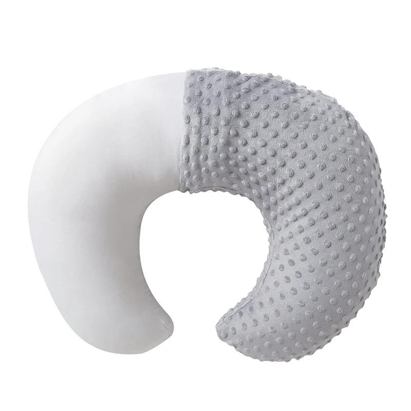 Description Picture 6 of itemNewborn Feeding Pillow Four Seasons Universal Soft Comfortable Waist Support Backing Cushion Pad with Dotted Baby Nursing Pillow