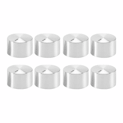 8Pcs Aluminum Alloy Rotary Switches Round Knob Gas Stove Burner Oven Kitchen Parts Handles for Gas Stove