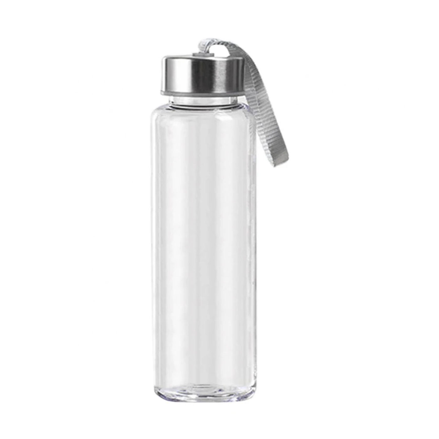 Description Picture 2 of itemPlastic Transparent Round Portable Water Bottles Outdoor Hiking Yoga Bicycle Sports Travel Carrying for Water Bottle Drinkware