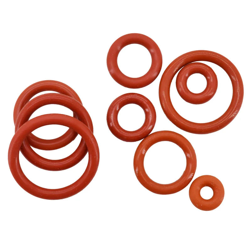 Description Picture 4 of itemSilicon O Ring CS1/1.5/2/2.5/3mm High Temperature Coffee Machine Gaskets Red Black White Silicone VMQ NBR Rubble Sealing Washers