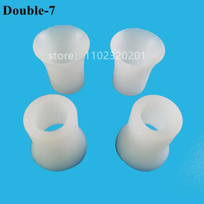 Description Picture 2 of item4 PCS Trumpet-shaped Silicone Sealing Rings Strip Rubber Sleeve Accessory For Stirring Shaft Ice Cream Maker Parts