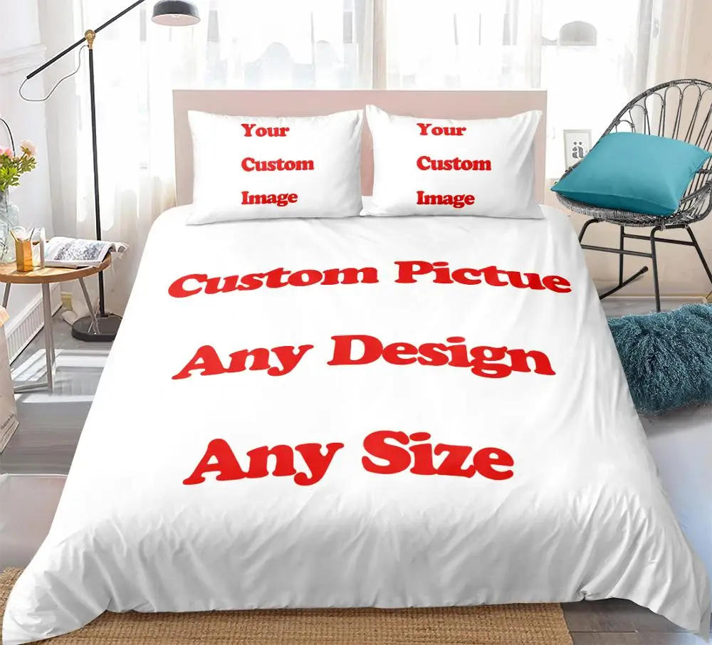 Description Picture 2 of itemUnicorn Duvet Cover Set Single Double Twin Size Home Decor For Girls Kids Adults Cute Unicorn Bed Linen Kawaii Bedding Set