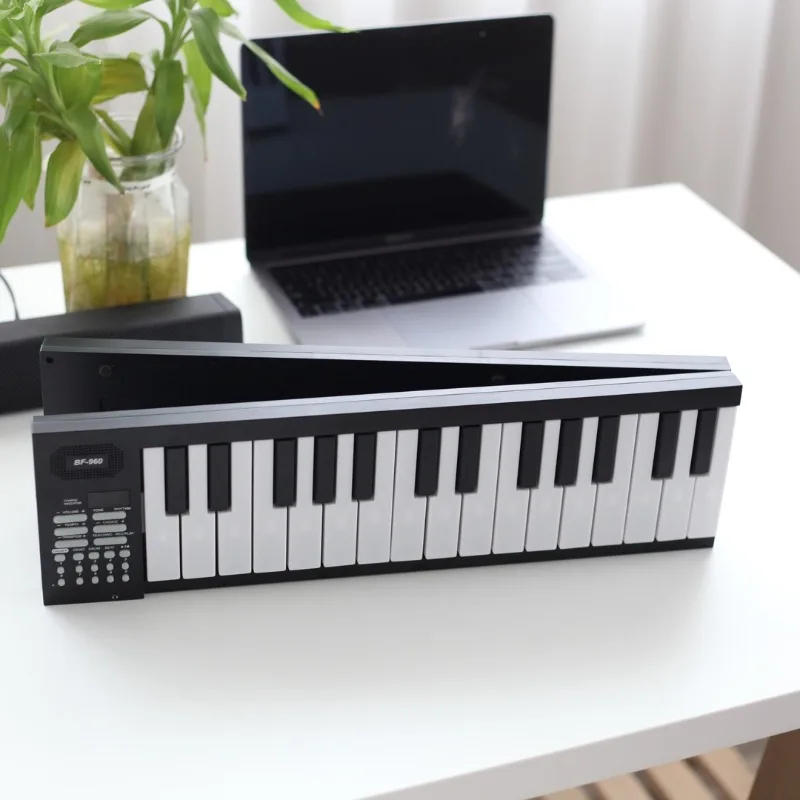 Description Picture 6 of itemPortable Foldable Electronic Organ 61-key Toy Piano Keyboard Musical Instrument Children's Exercise Professional Piano Quality