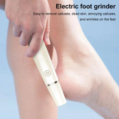 Electric Callus Remover Rechargeable Electric Foot Callus Remover Waterproof Pedicure Tool Removes Dry Skin for Smoother Feet
