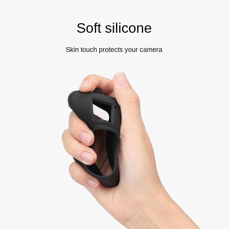 Description Picture 6 of itemSoft Protective Case for Go Pro Hero 12/11/10/9 Universal Silicone Lens Cap Case Lanyard Set for Go Pro Sport Action Accessories