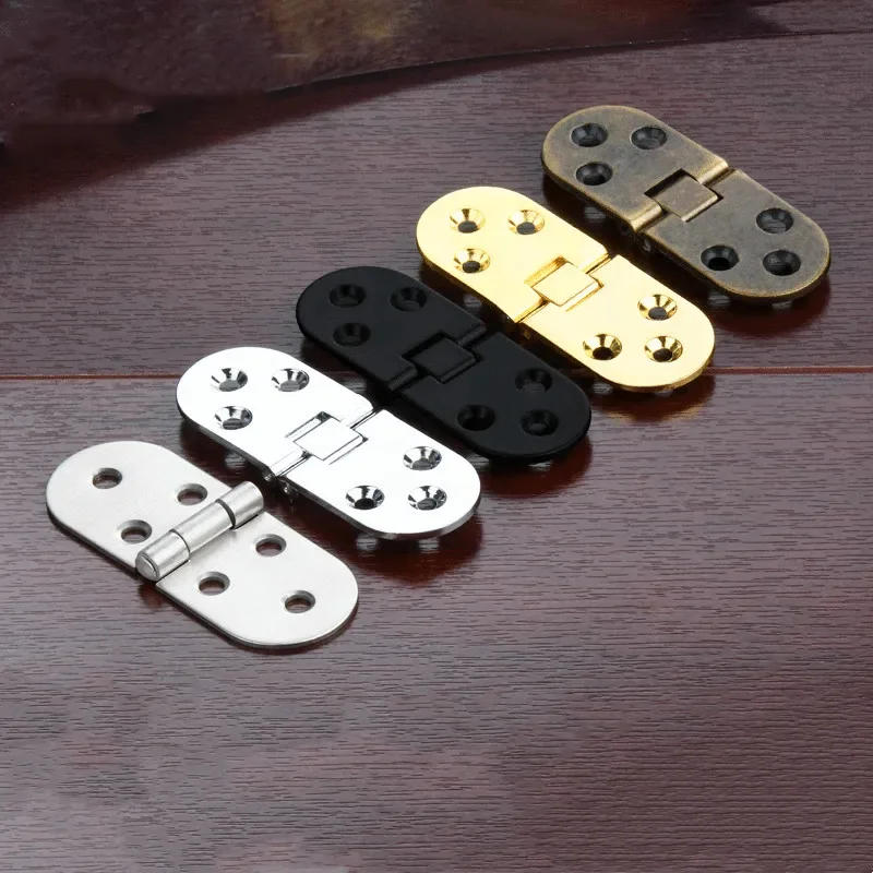 Description Picture 6 of item4pcs/set Folding Desktop Accessory For Sewing Machine Hardware Flap Hinge Zinc Alloy 80x30mm Drawer Door Cupboard Window Cabinet