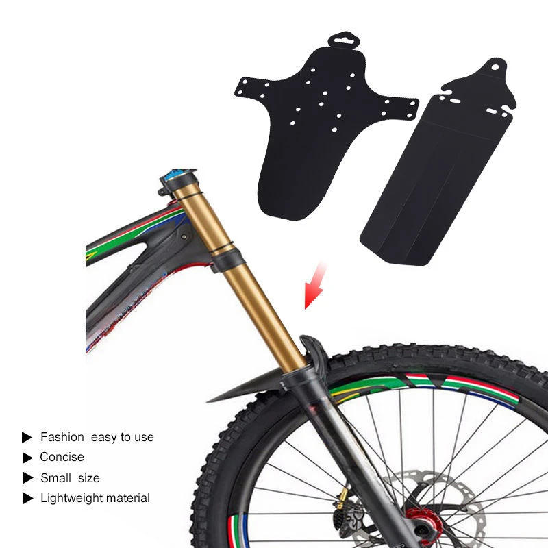 Description Picture 2 of itemA Set of Bicycles MTB Mountain Bike Front and Rear Mud Fenders Bicycle Accessories Bicycle Parts