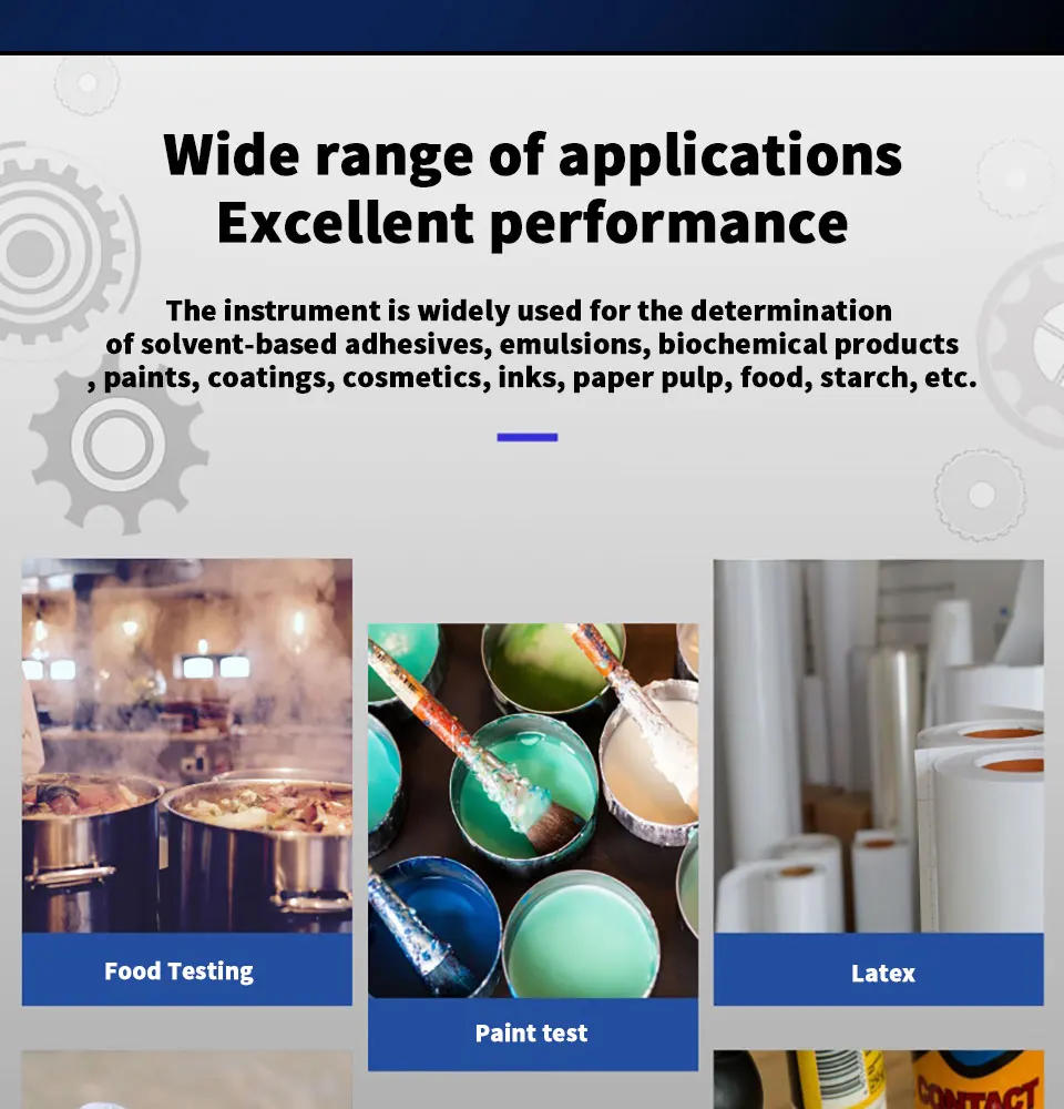 Description Picture 4 of itemViscosimeter Lab Testing Equipment Digital Sensor Rotary Viscometer Oil Glue Viscosity Meter Measuring Devices