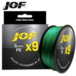 9 Strands Fishing Line NEW Braided PE for Lake Sea 300M 100M 100% Multifilament Cord Strong Smooth Seawater Carp Wire 20LB-80LB