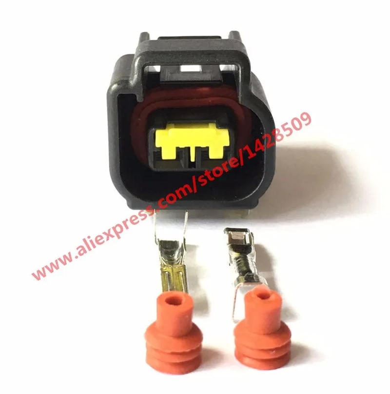 Description Picture 4 of item1 Set Furukawa FW-C-2F-B 2 Pin Ignition Coil Wire Harness Female Waterproof Auto Connector Ford Focus