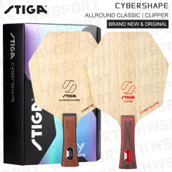 STIGA CYBERSHAPE AC CLIPPER Table Tennis Blade Allround Classic Ping Pong Blade Pure Wood Brand New Pingpong Base Board