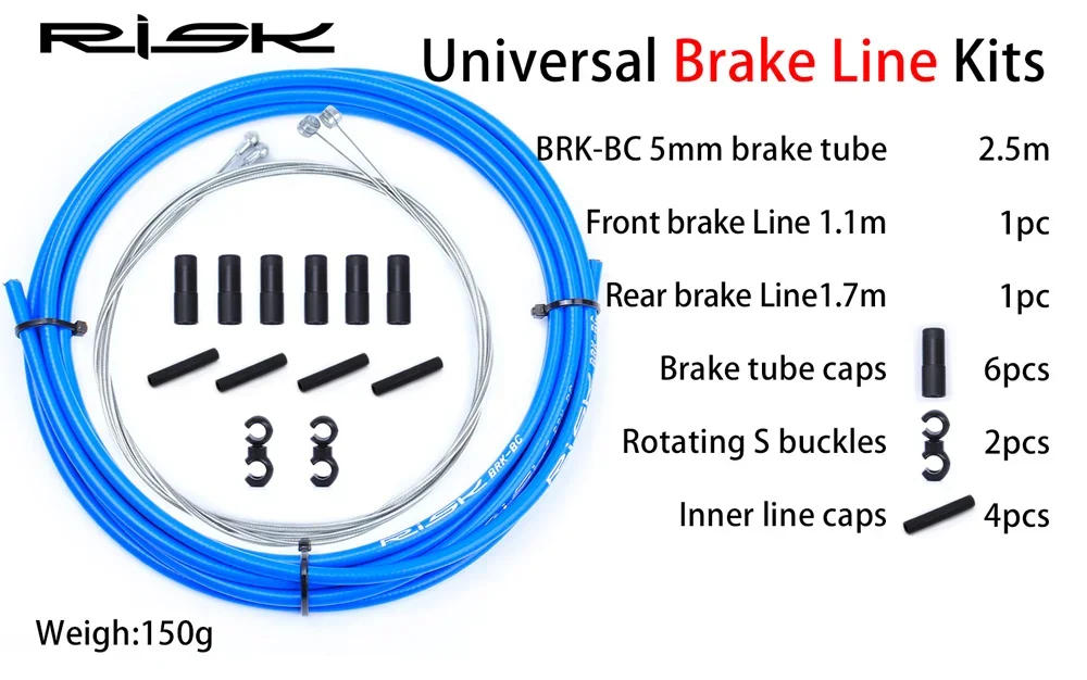 Description Picture 3 of itemRisk Bicycle Shift Gear Derailleur/Brake kits Wire Tube Line Hose Basic Brake/Shift Cable&Housing Group Sets For MTB Bike Road