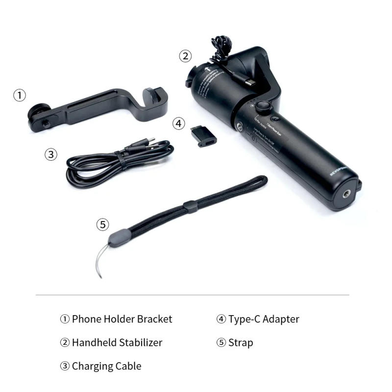 Description Picture 3 of itemHandheld Stabilizer for Revopoint MINI/POP2/POP3/RANGE 3D Scanner and applicable self media