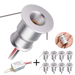 IP65 1W Mini LED Downlight Ceiling Spotlight Bedroom Kitchen 12V Focos Spot Light Staircase Cabinet Party Lamps With Transformer