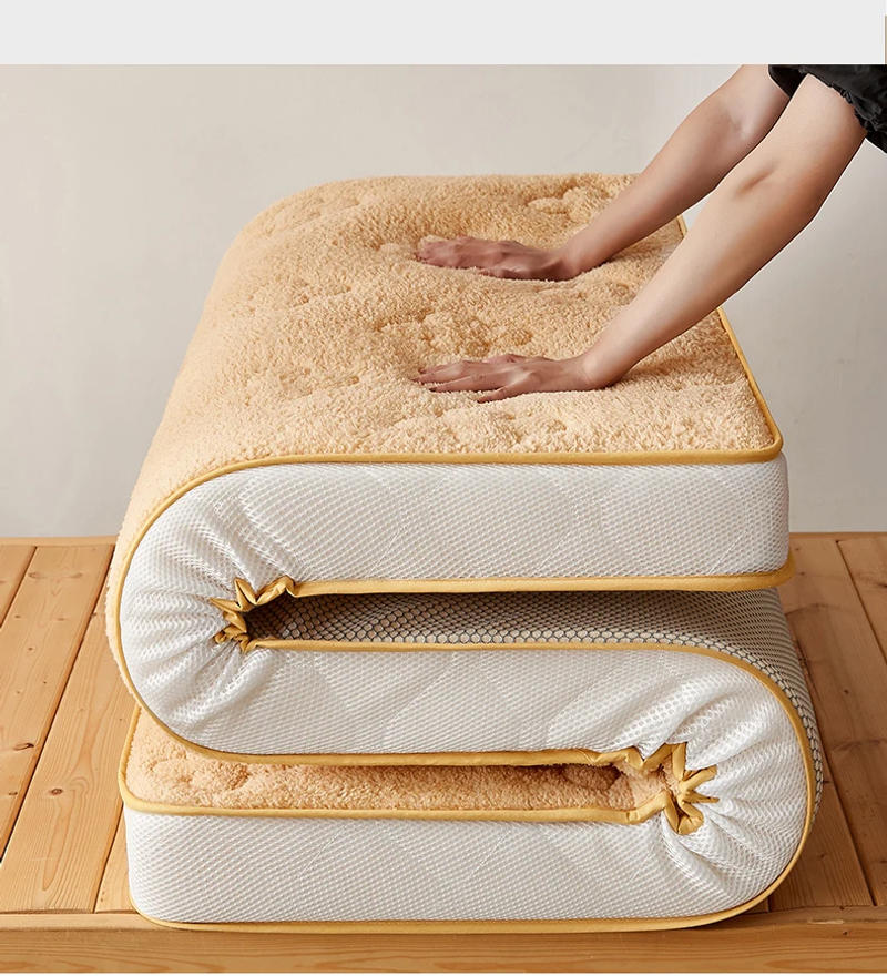 Description Picture 6 of itemHome mattress soft pad double bed tatami mat mat children's mattress thickened winter warm student dormitory