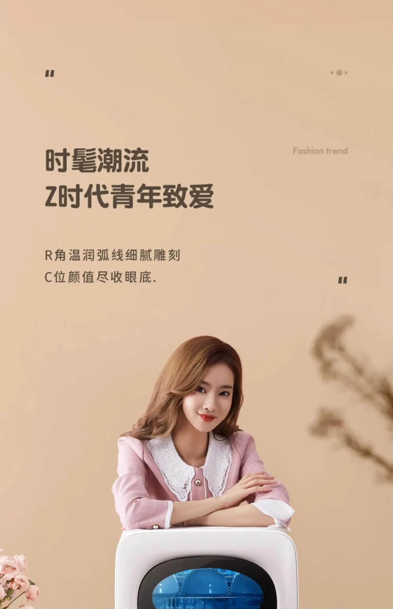 Description Picture 6 of itemDemashi Disinfection Cabinet Small Household Tableware Feeding Bottle Tableware Baby Mini Desktop Kitchen Cupboard Tea Cup