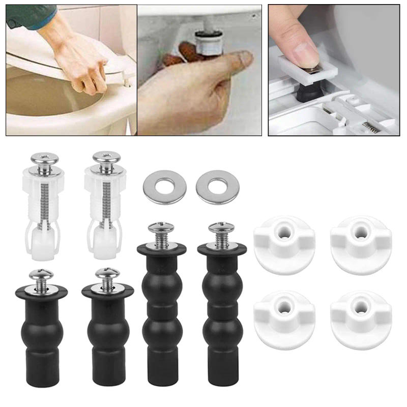 Description Picture 3 of itemUniversal Screw Toilet Toilet Seat Toilet Parts Toilet Seat Installation Rubber Spreader Bolts Expansion Screws Toilet Seat