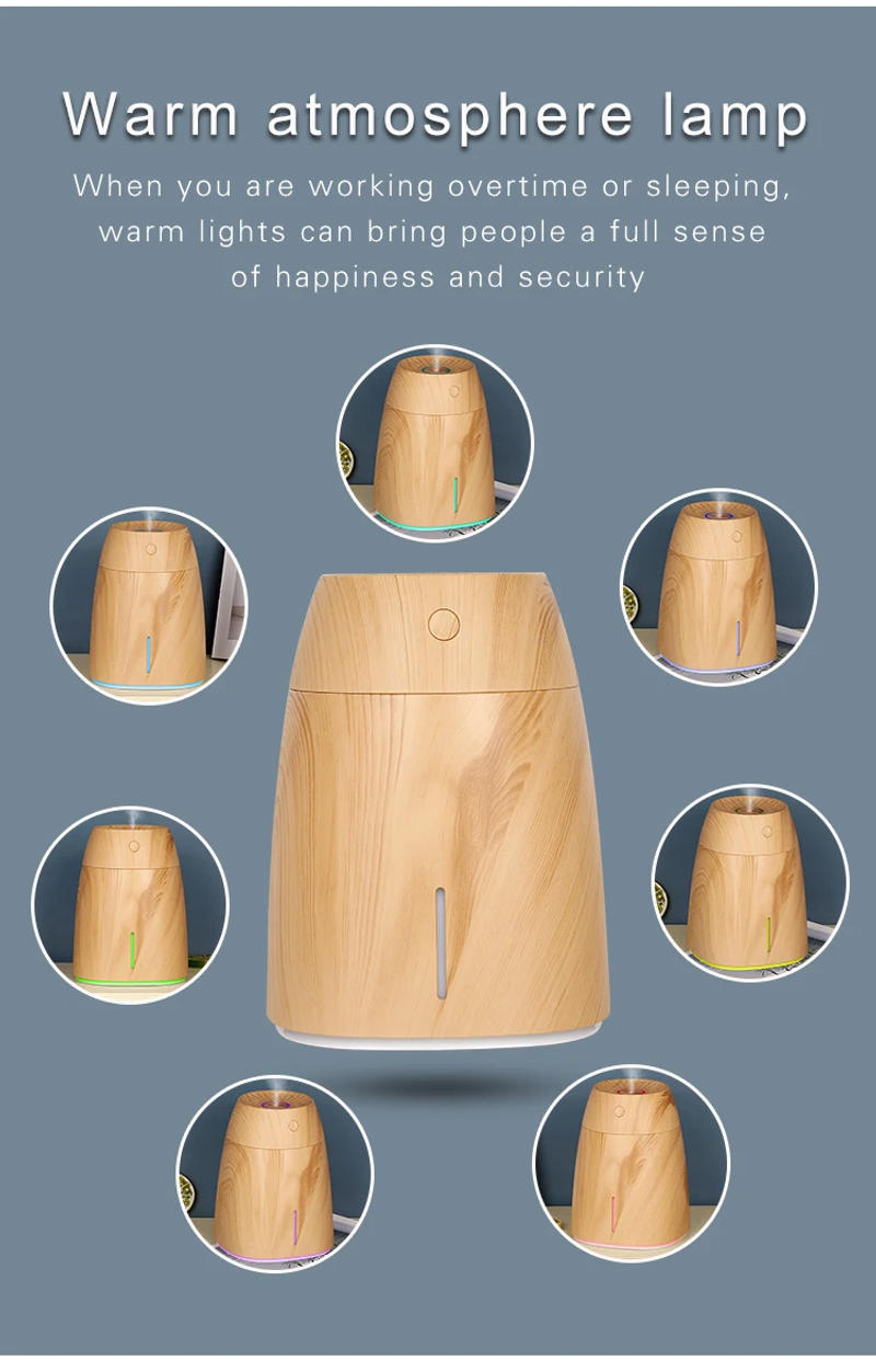 Description Picture 5 of item600ml Humidifier Home Aromatherapy Diffuser Air Appliance Vaporizer Evaporator Environment Aromatizer Aroma Humidifiers Room