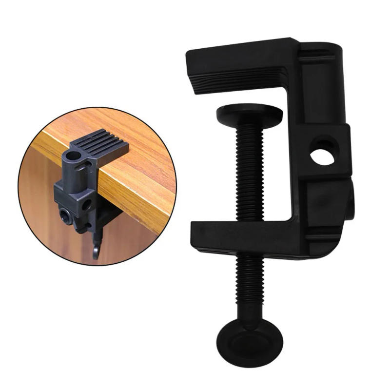 Description Picture 2 of itemBracket Clamp 1 To 52mm For Mic Stand Desk Lamp Desktop Magnifier Bracket Balloon Arch Metal Clips Bracket For Hand Tool