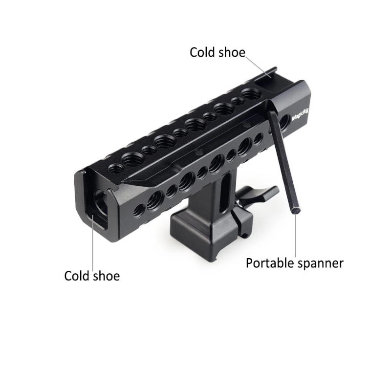 Description Picture 4 of itemMAGICRIG Quick Release NATO Handle Top Handle Kit with NATO Rail Safety Rail 39mm for DSLR Camera, Camera Cage