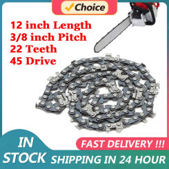12 Inch Metal Chainsaw Chain Spare Parts 45 Drive Links Saw Chain 3/8inch Pitch 22Teeeth Electric Saw Accessory For Wood Cutting