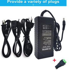 12V 10A 10 amp 120W DC EU/US UK AU POWER Supply ADAPTER Transformer LED Strip Light