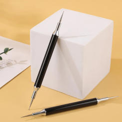 1Pcs Nail Art Dotting Pen Crystal Beads Handle Dual-ended Drawing Painting Rhinestones Manicure Tools