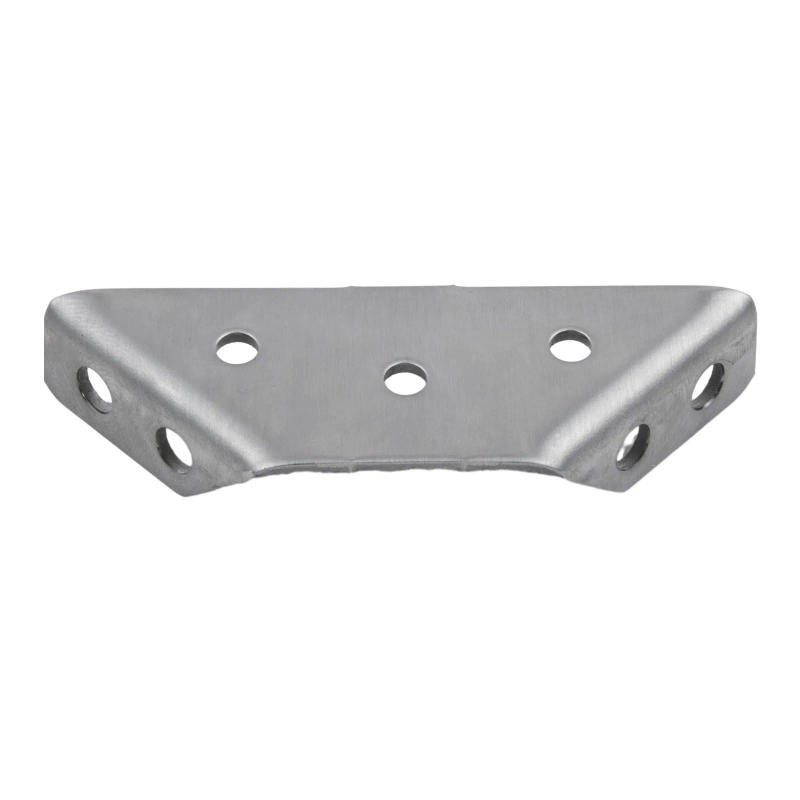 Description Picture 5 of item4pcs Stainless Steel Angle Corner Brackets Fasteners 2mm 90° For Wood Connection Solid Support Furniture Hardware Accessories