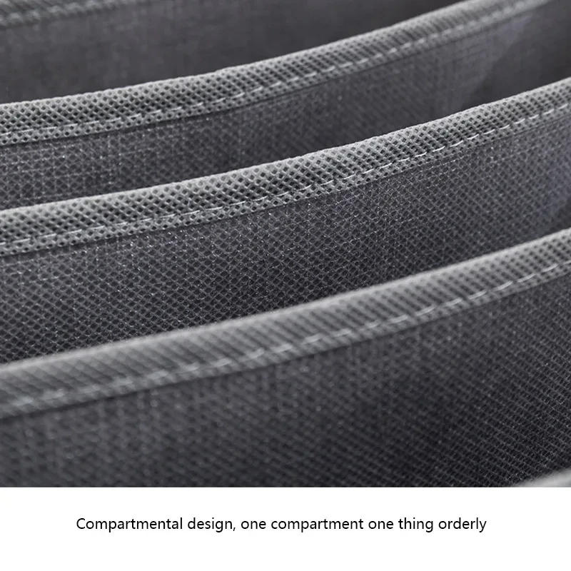 Description Picture 6 of itemJeans Storage Box With Compartments Closet Organizer Bag Drawers Divider Foldable Underwear Bra Closet Wardrobe Organizer