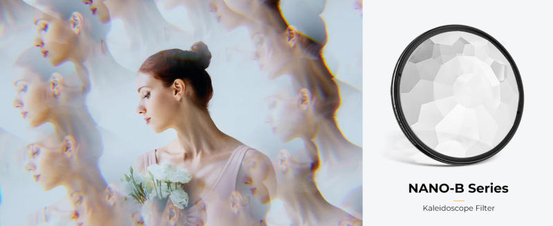 Description Picture 2 of itemK&F Concept Kaleidoscope Filters Special Effects Filter with 3pcs Vacuum Cleaning Cloths for Camera Lenses Nano-K Series Filters