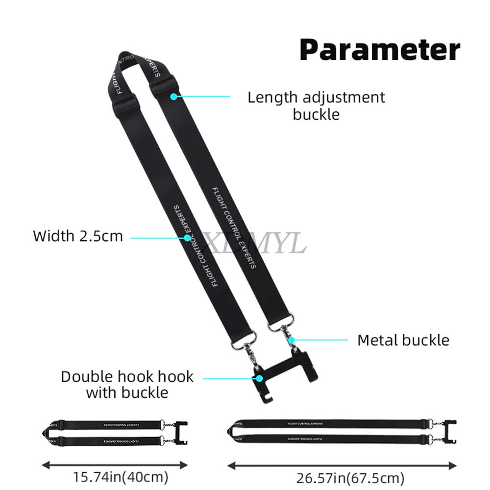 Description Picture 2 of itemFor DJI RC N1/N2/N3/N1C Drone Lanyard Neck Strap Buckle Rope for DJI MIini 3 Pro/NEO/AIR 3S Remote Control Neck Strap Accessory