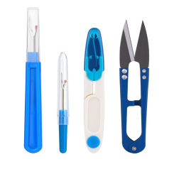 4PCS Sewing Seam Ripper Kit Colorful Sewing Stitch Thread Unpicker &Seam Ripper&Thread Cutter Scissor for Sewing Thread Remove