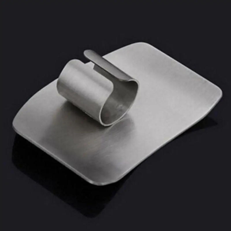 Description Picture 6 of item1Pcs Finger Guard Protect Finger Hand Cut Hand Protector Stainless Protection Kitchen Cut Knife Tool Gadgets  Kitchen Accessory